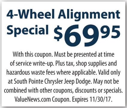 Chrysler discount coupons