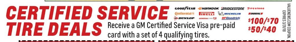 Chevrolet coupon code