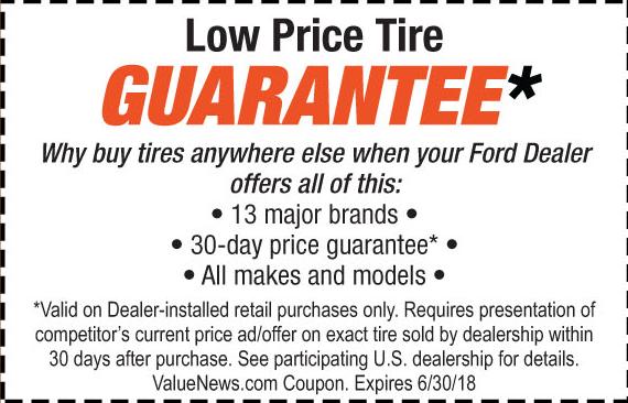 Ford service coupons printable