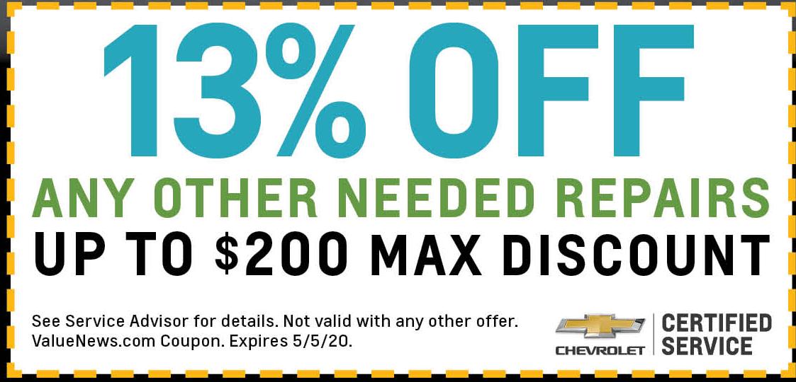 South Pointe Chevrolet Coupons &amp; Deals | Save at ValueNews.com