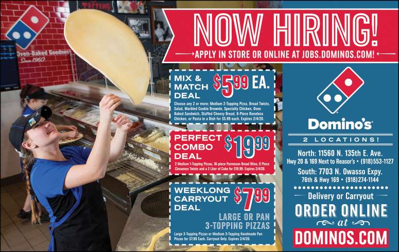 Domino's Pizza Coupons & Deals | Save at ValueNews.com