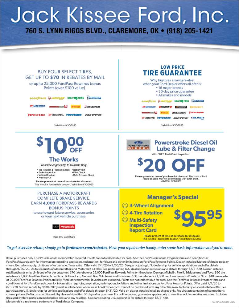 Jack Kissee Ford Coupons & Deals Save at