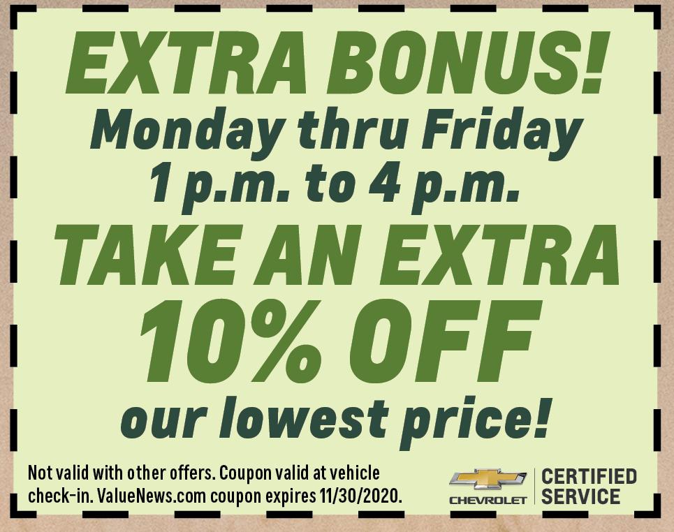 Suburban Chevrolet Coupons & Deals | Save at ValueNews.com