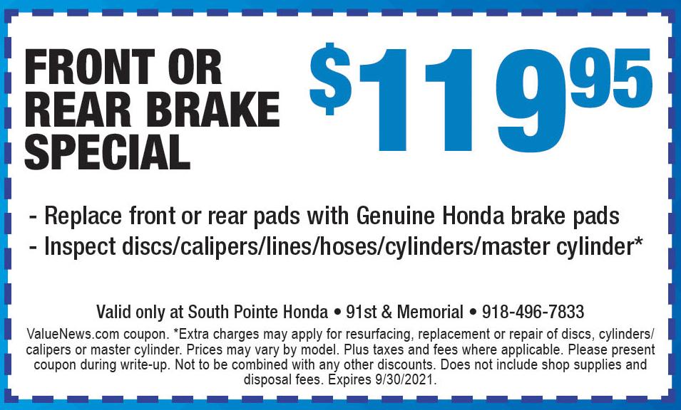 South Pointe Honda Coupons & Deals Save at