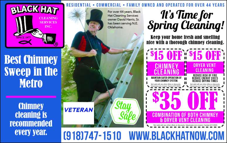 Black Hat Cleaning Services August 2022 Value News display ad image