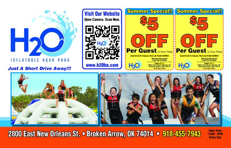 H2O Inflatable Aqua Park August 2022 Value News display ad image