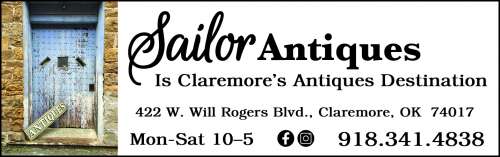 Sailor Antiques August 2022 Value News display ad image