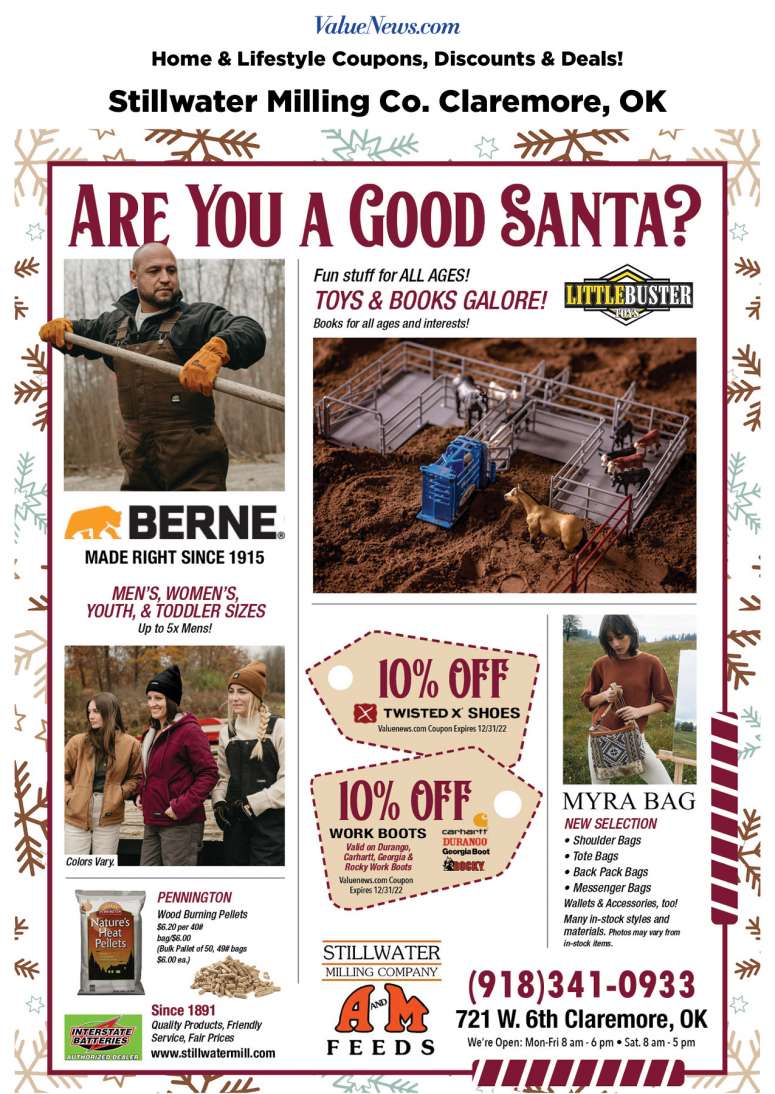 Best Shopping Discounts, Deals & Savings - Stillwater Milling December 2022 Value News display ad image
