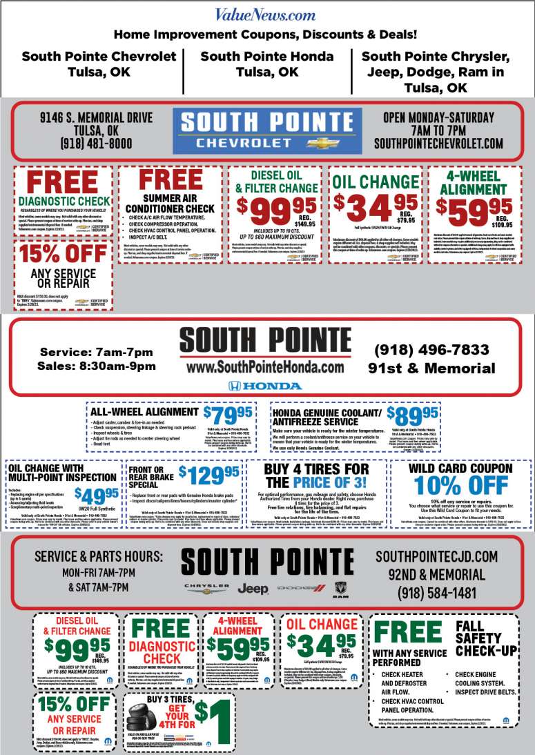 Best South Pointe Discounts, Deals & Savings December 2022 Value News display ad image