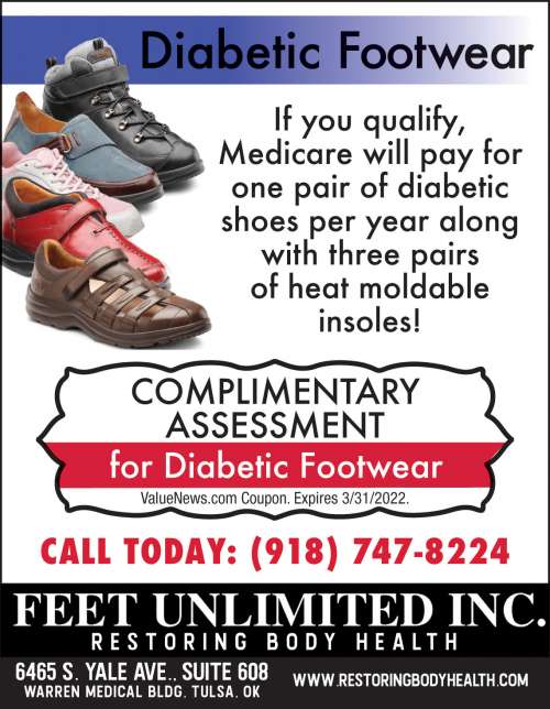 Restoring Body Health & Feet Unlimited January 2022 Value News display ad image