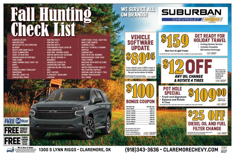 Suburban Chevrolet October 2022 Value News display ad image