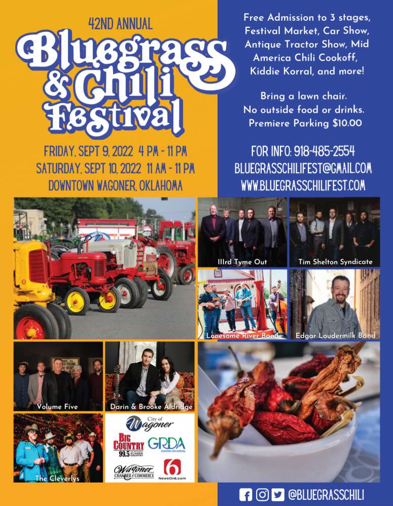 Bluegrass & Chili Festival September 2022 Value News display ad image