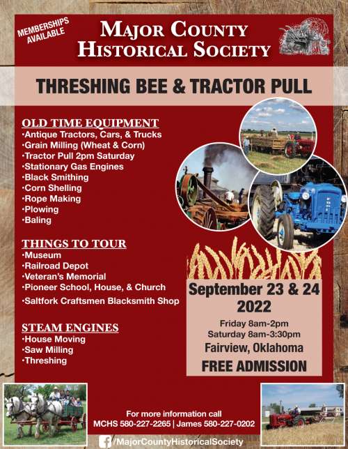Old Time Threshing Bee September 2022 Value News display ad image