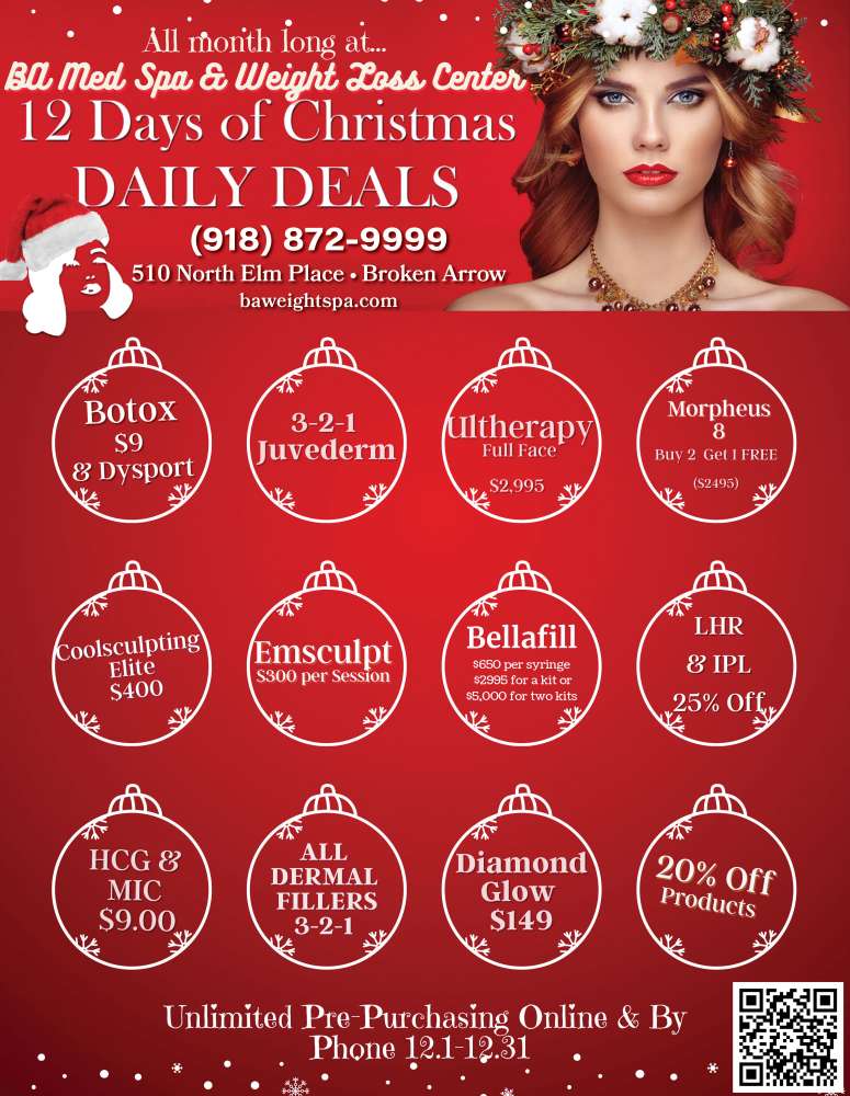 BA Med Spa & Weight Loss Center December 2023 Value News display ad image