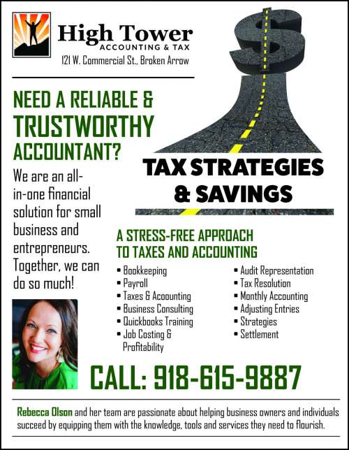 High Tower Accounting & Tax January 2023 Value News display ad image