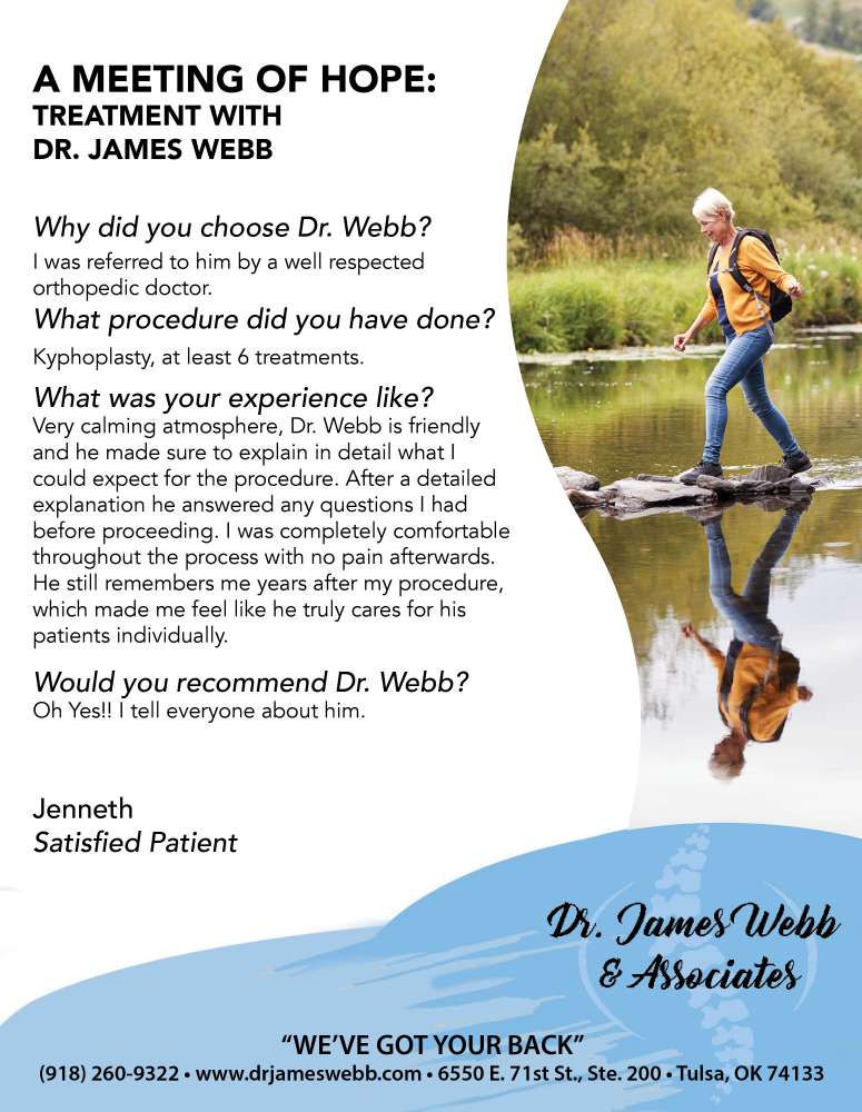 James R Webb M.D. January 2023 Value News display ad image
