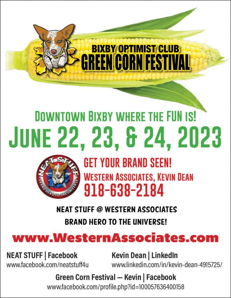 Bixby Green Corn Festival June 2023 Value News display ad image