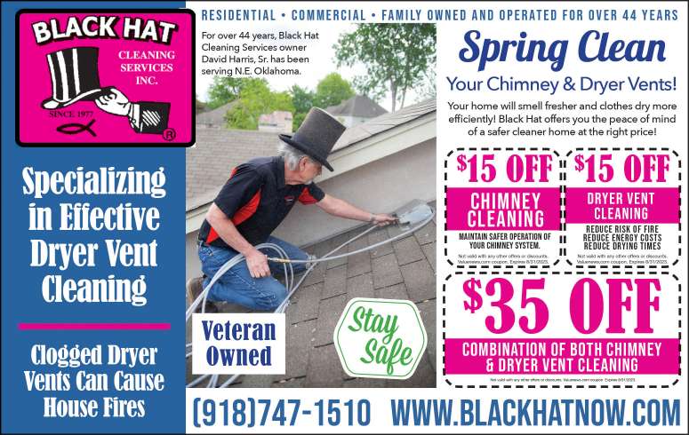 Black Hat Cleaning Services June 2023 Value News display ad image