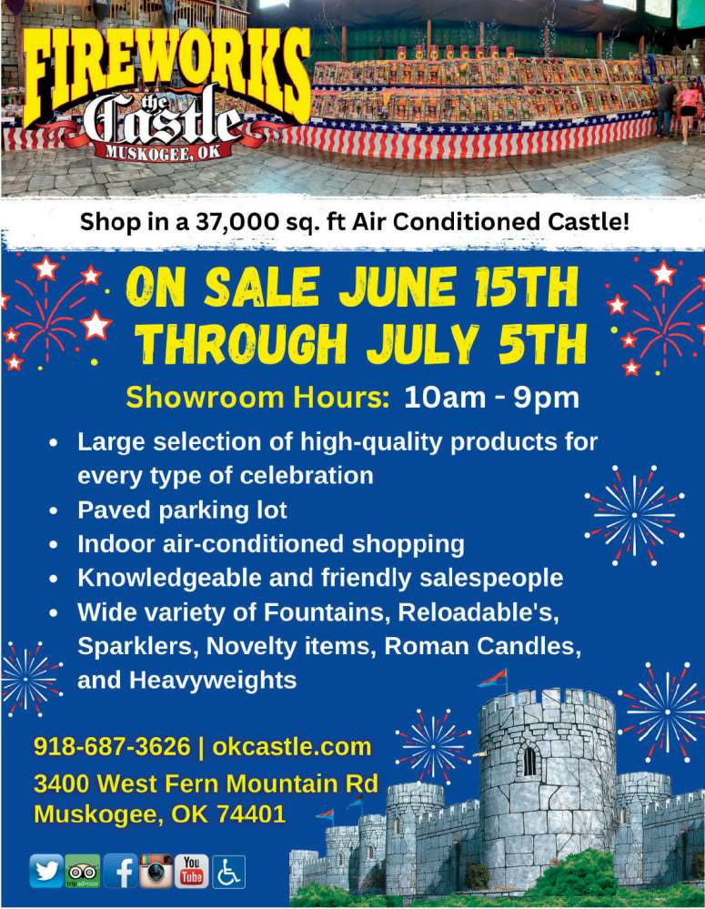 Castle of Muskogee June 2023 Value News display ad image