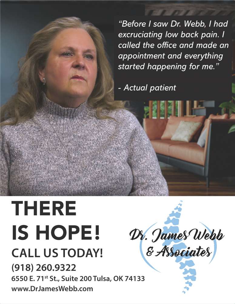 Dr. James Webb - Tulsa June 2023 Value News display ad image