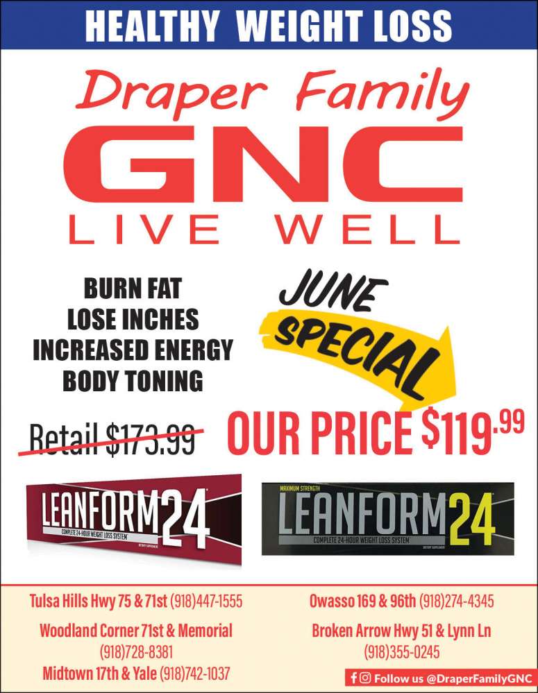 GNC, Draper Family GNC June 2023 Value News display ad image