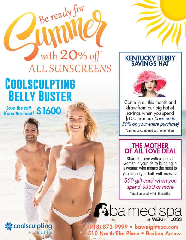 BA Med Spa & Weight Loss Center May 2023 Value News display ad image