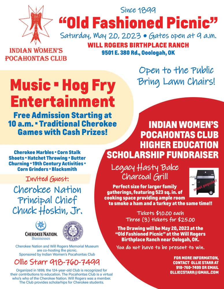 Indian Women's Pocahontas Club May 2023 Value News display ad image