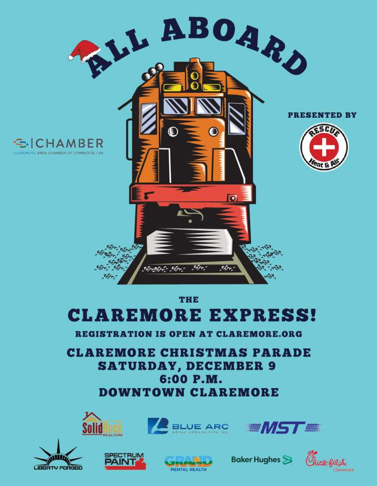 Claremore Chamber of Commerce - All Aboard November 2023 Value News display ad image