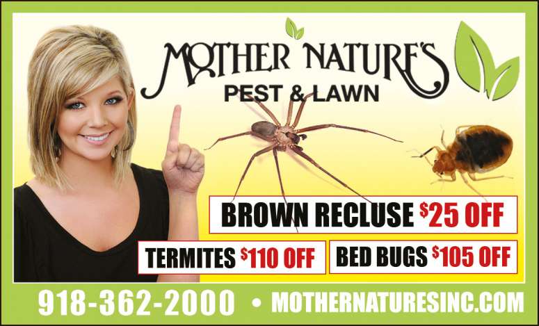 Mother Nature's Pest Control & Lawn Care November 2023 Value News display ad image