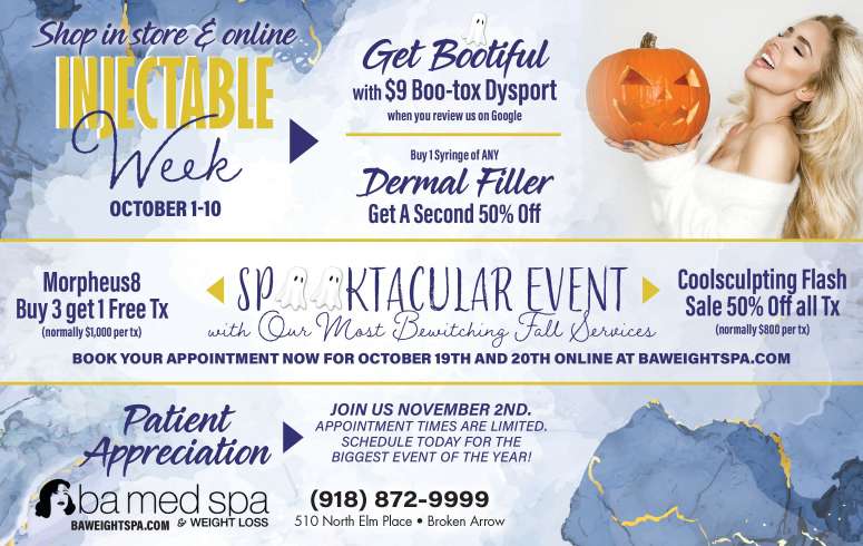 BA Med Spa & Weight Loss Center October 2023 Value News display ad image