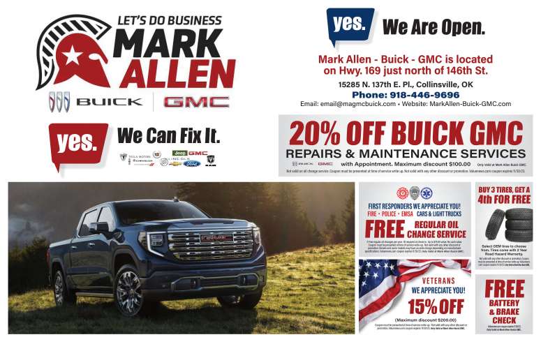 Mark Allen Buick GMC September 2023 Value News display ad image