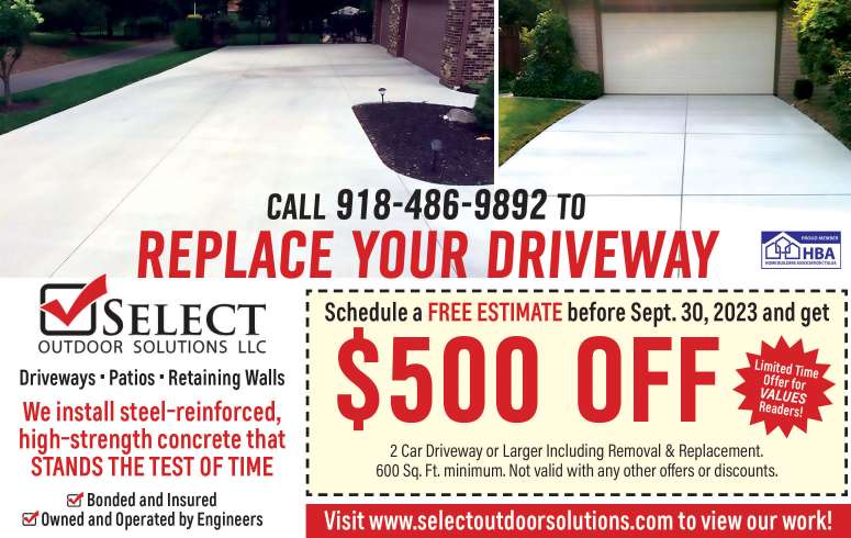 Select Outdoor Solutions September 2023 Value News display ad image
