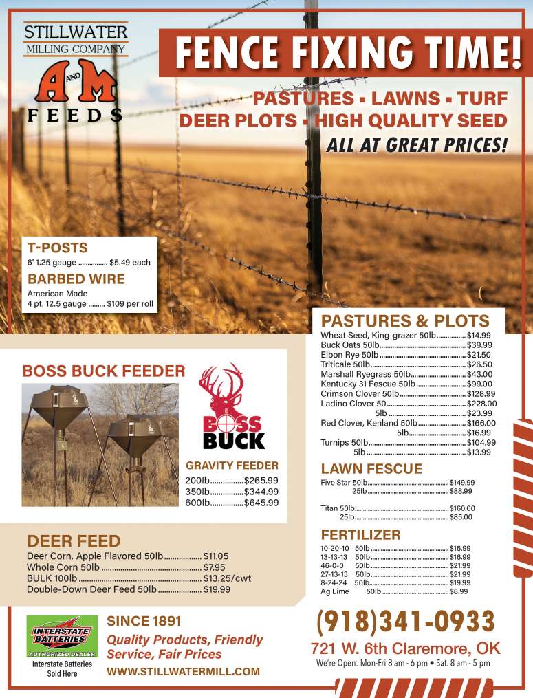 Stillwater Milling Co. September 2023 Value News display ad image