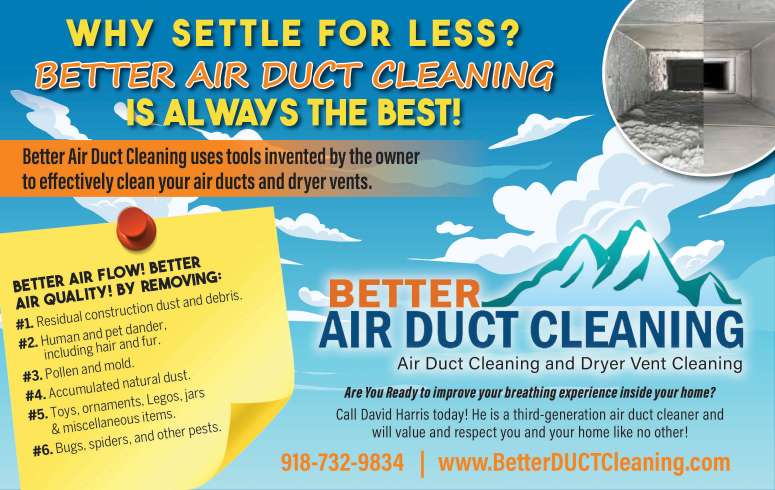 Better Air Duct Cleaning April 2024 Value News display ad image