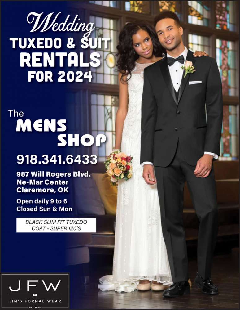 The Mens Shop April 2024 Value News display ad image