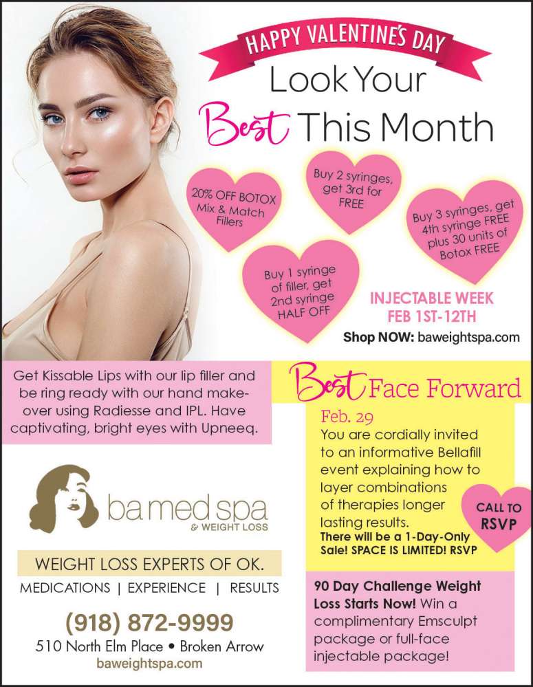 BA Med Spa & Weight Loss Center February 2024 Value News display ad image