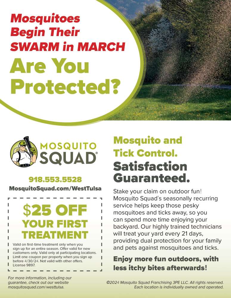Mosquito Squad February 2024 Value News display ad image