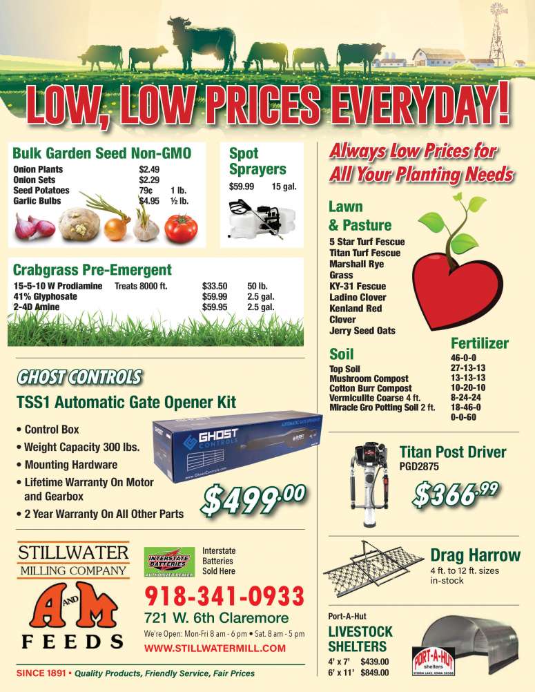 Stillwater Milling Co. February 2024 Value News display ad image