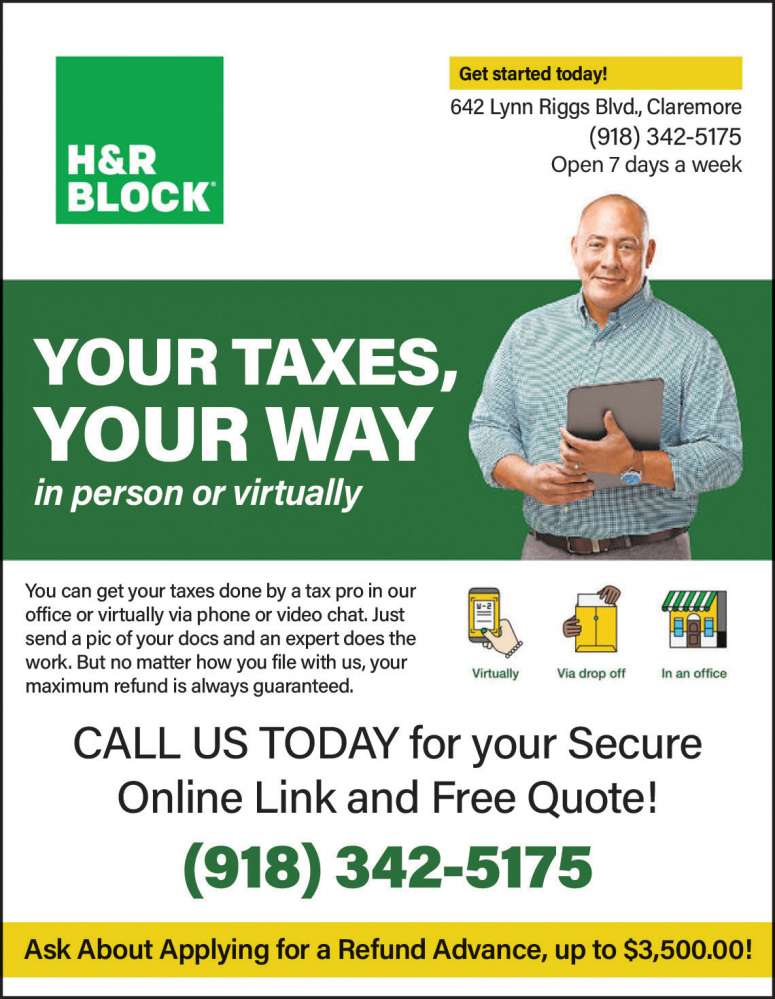 H&R Block March 2024 Value News display ad image