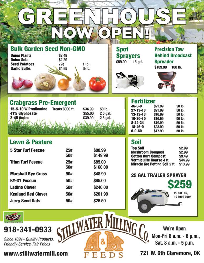 Stillwater Milling Co. March 2024 Value News display ad image