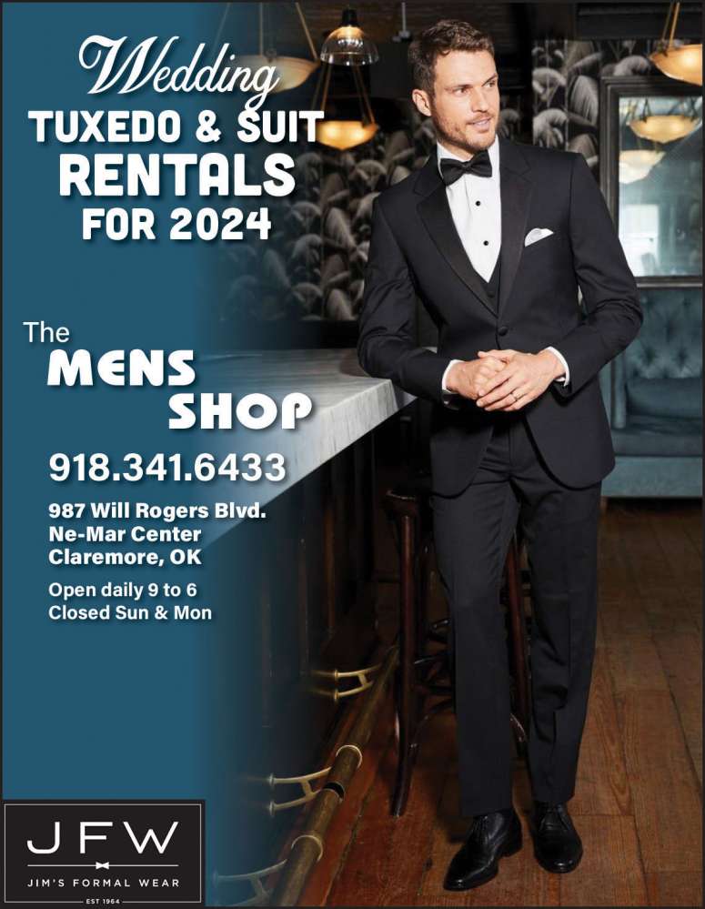 The Mens Shop May 2024 Value News display ad image