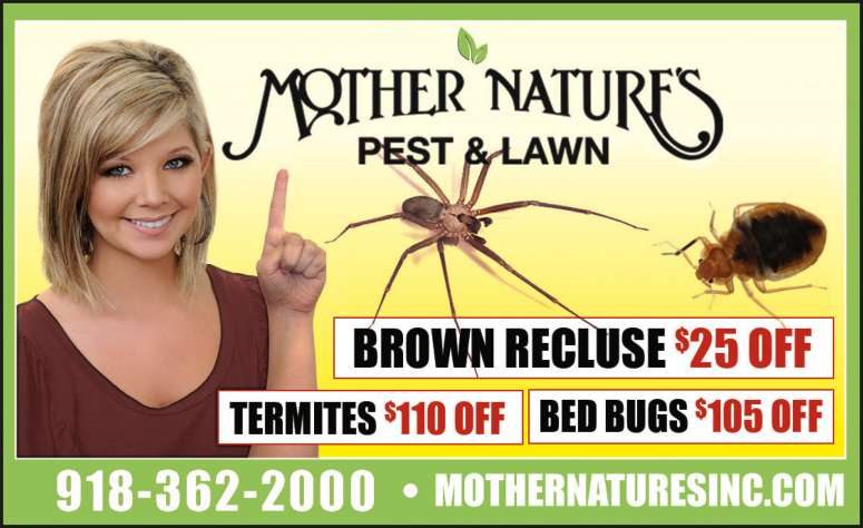 Mother Nature's Pest Control & Lawn Care April 2025 Value News display ad image