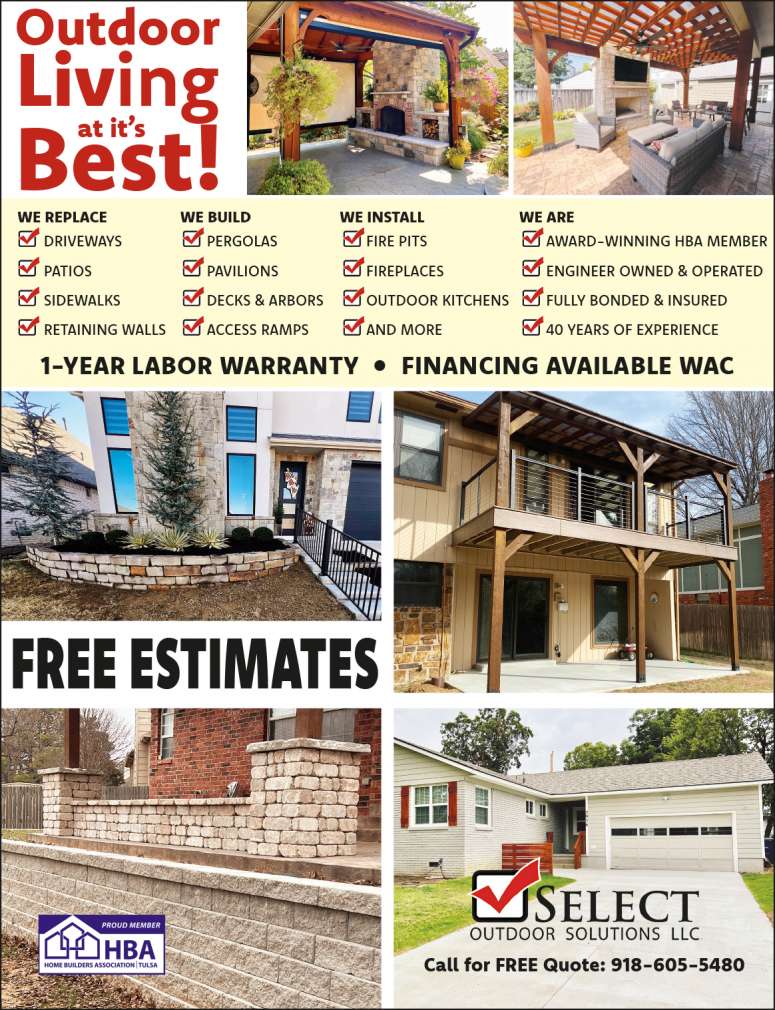 Select Outdoor Solutions April 2025 Value News display ad image