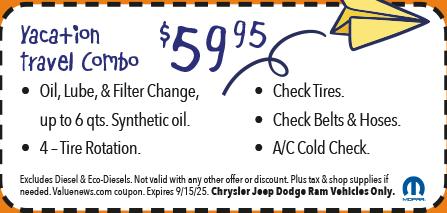 South Pointe Chrysler Jeep Dodge Maintenance | Save at ValueNews.com