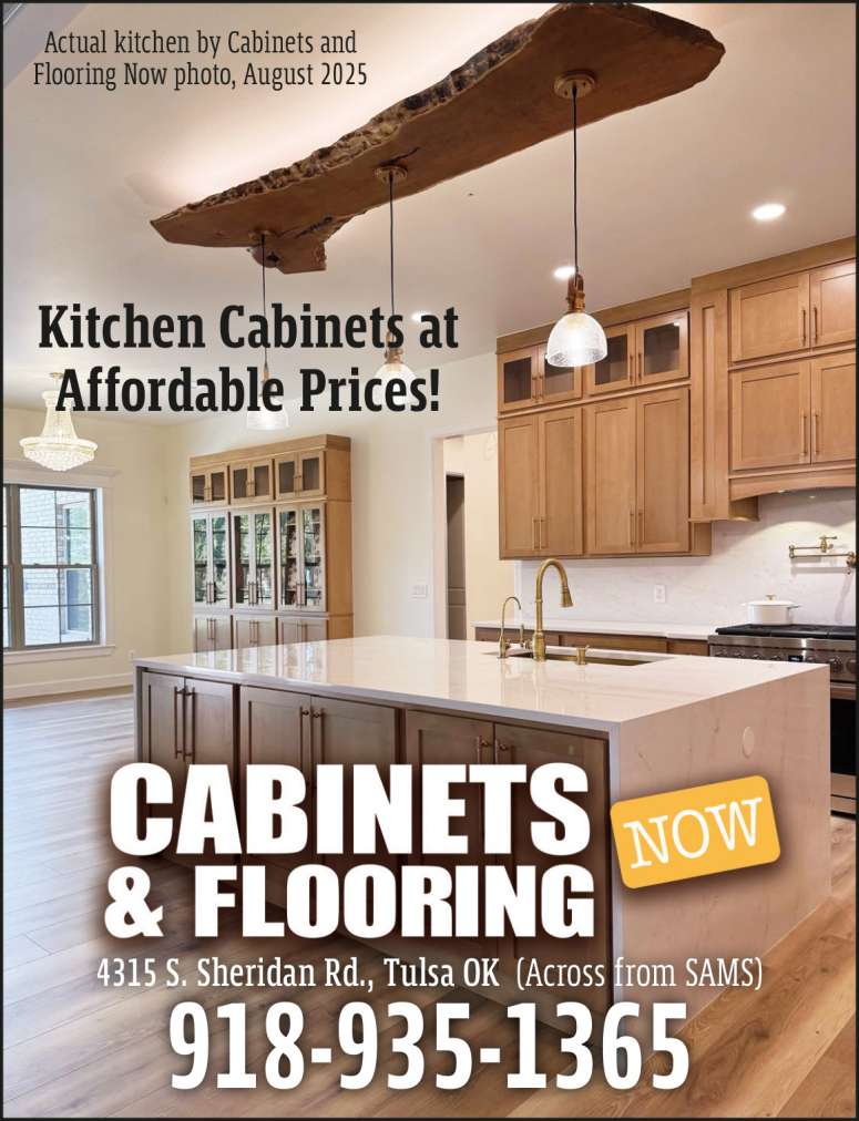 Cabinets & Flooring Now August 2025 Value News display ad image