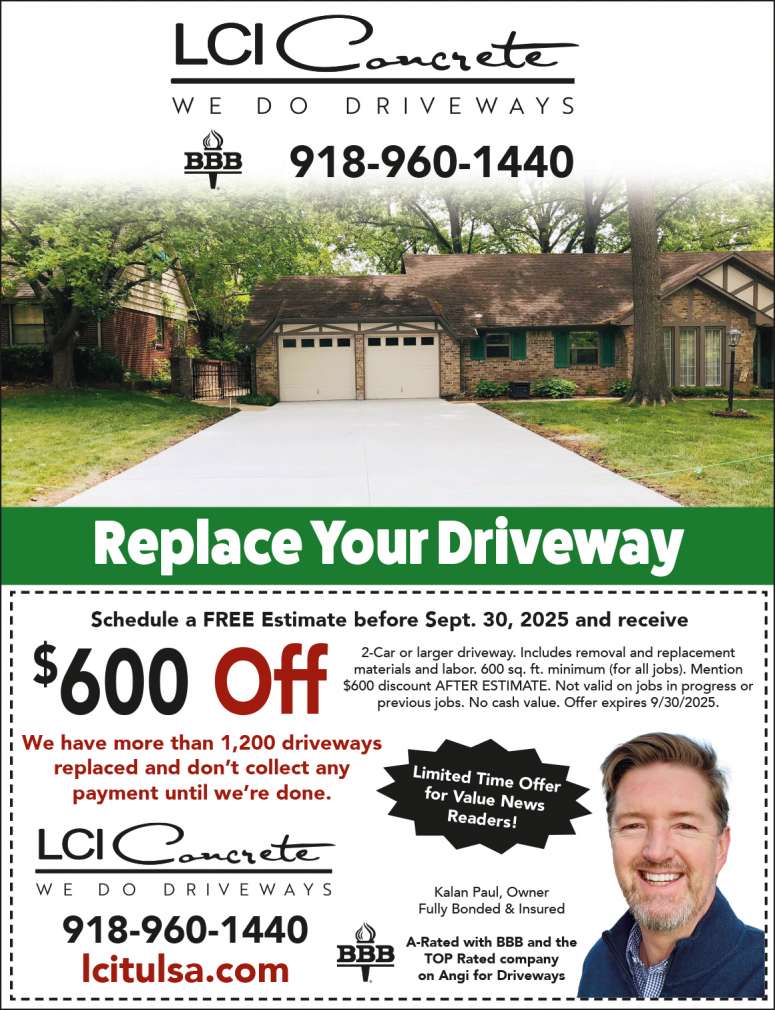 LCI Concrete August 2025 Value News display ad image