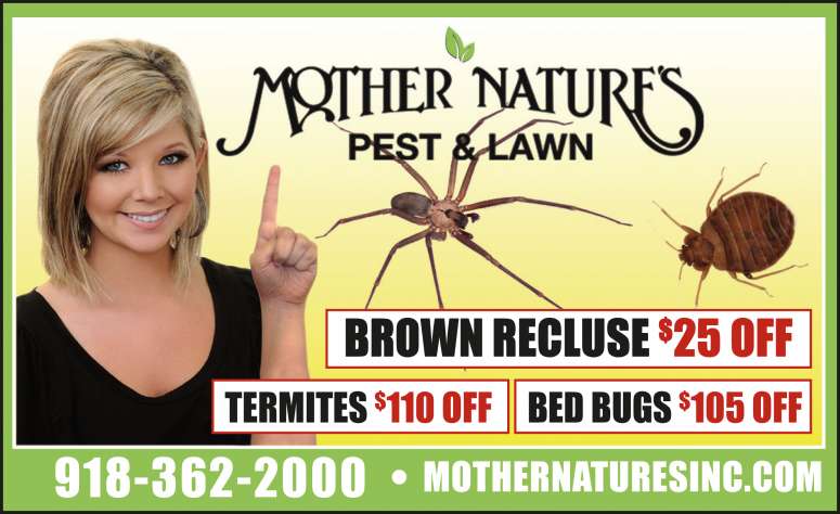 Mother Nature's Pest Control & Lawn Care August 2025 Value News display ad image