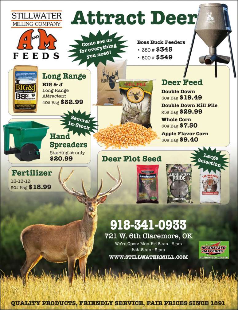 Stillwater Milling Company Farm & AG Store August 2025 Value News display ad image