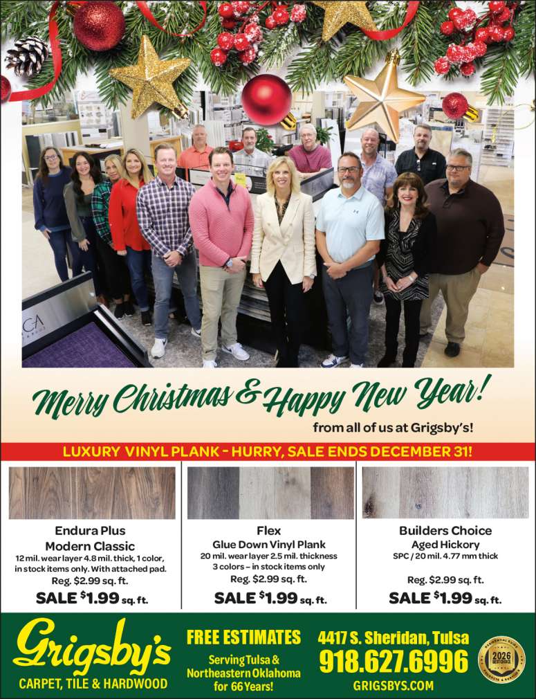 Grigsby's has discounted prices during their fall sale.