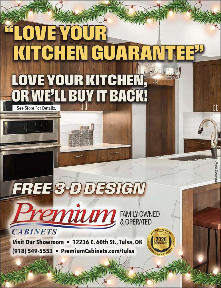 Premium Cabinets creates sleek, modern kitchens.